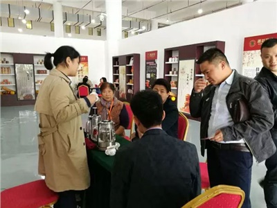 湘益茯茶作為湖南黑茶代表亮相2017貴州國際茶文化節